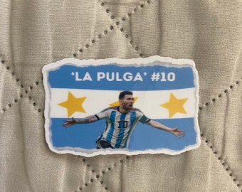 Lionel Messi ‘La Pulga’  Vinyl Sticker