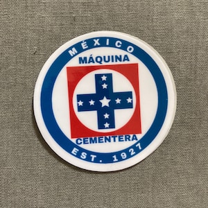 Cruz Azul  “Máquina Cementera” Liga MX custom vinyl sticker