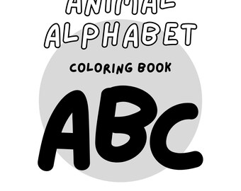 Animal Alphabet Coloring Pages