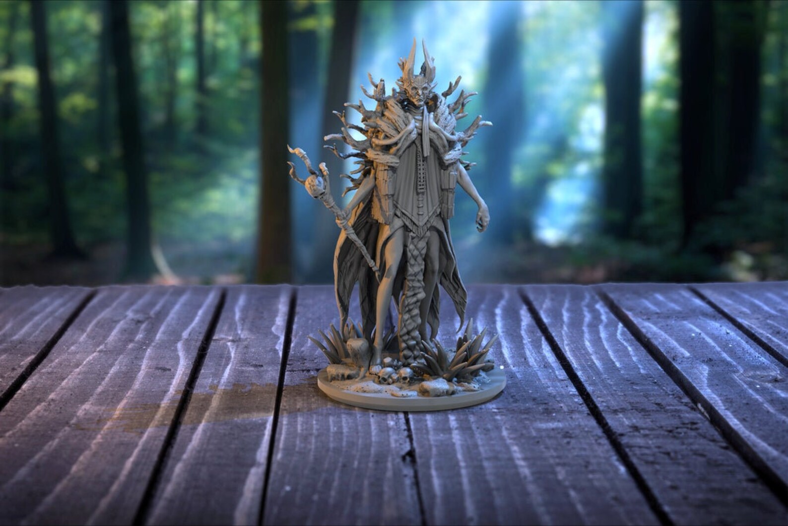 Veles Gott der Erde/Unterwelt Clay Zyanid Miniaturen Etsy