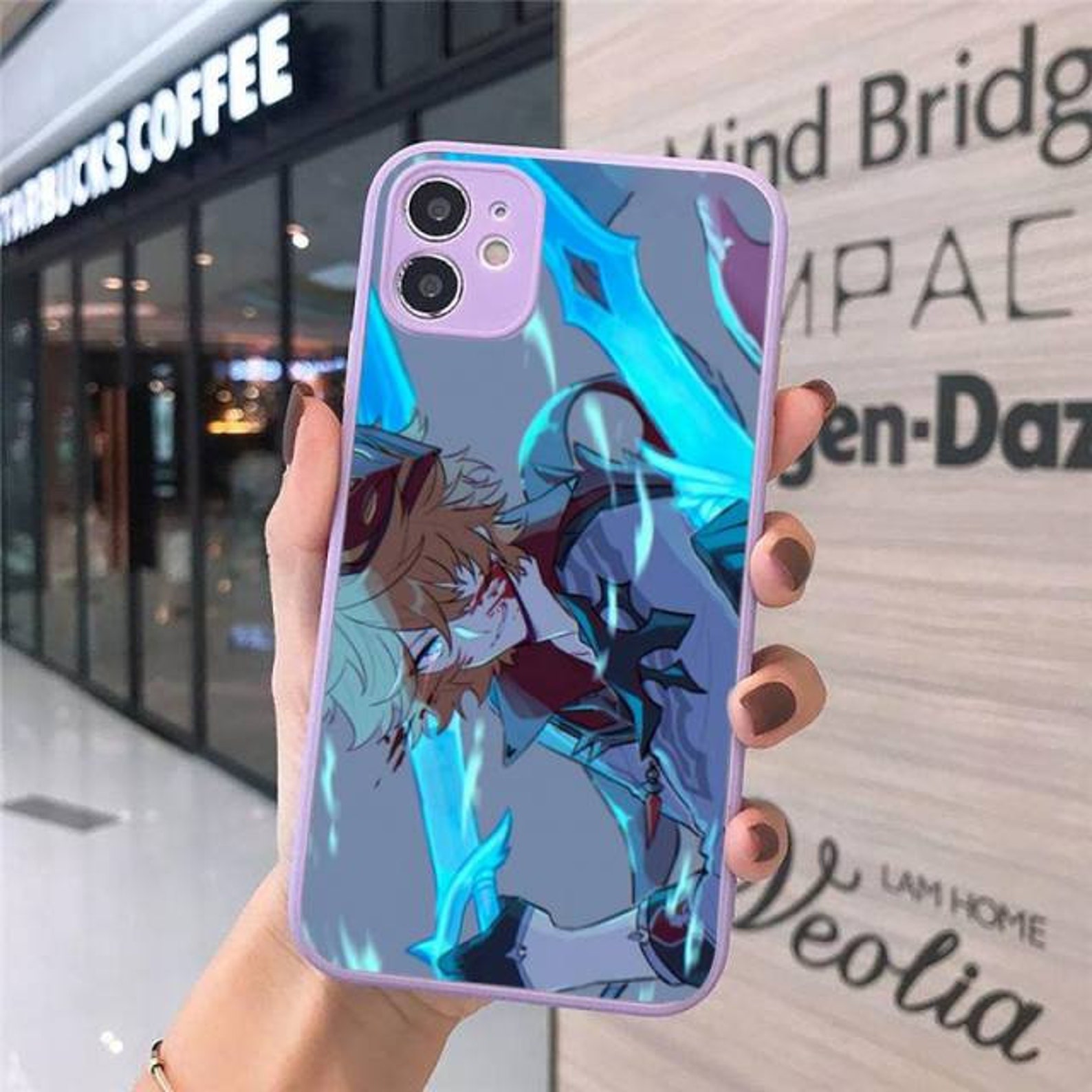 Smartphone And Phone Case Manga Genshin Impact Phone Case Manga Phone Case Anime Phone Case | Etsy