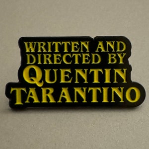 Tarantino Film Credits Pin
