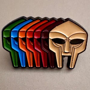 Mf Doom Pin - Red Enamel Logo Madvillian Operation Doomsday