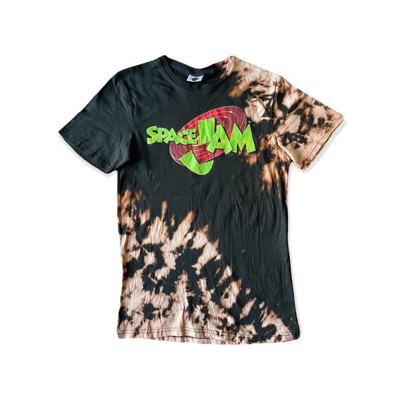 tie dye space jam shirt