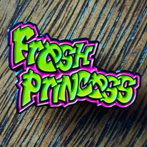 Graffiti Style FRESH Pins - 90s Style Pins - Throwback Retro Look