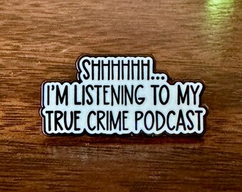 Black and White Funny Enamel Pins - Hilarious Slogans and Sayings!