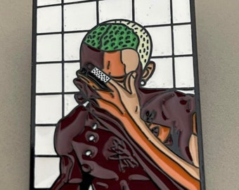 Blonde Ocean Album Cover Pin