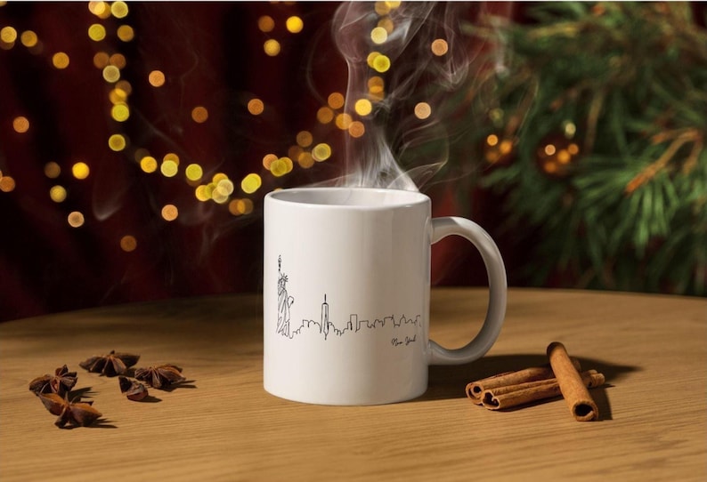 ThriftySpotxDamnyo New York Skyline Mug - Thumbnail 2