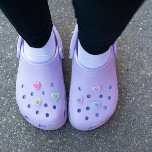 Heart shoe charms