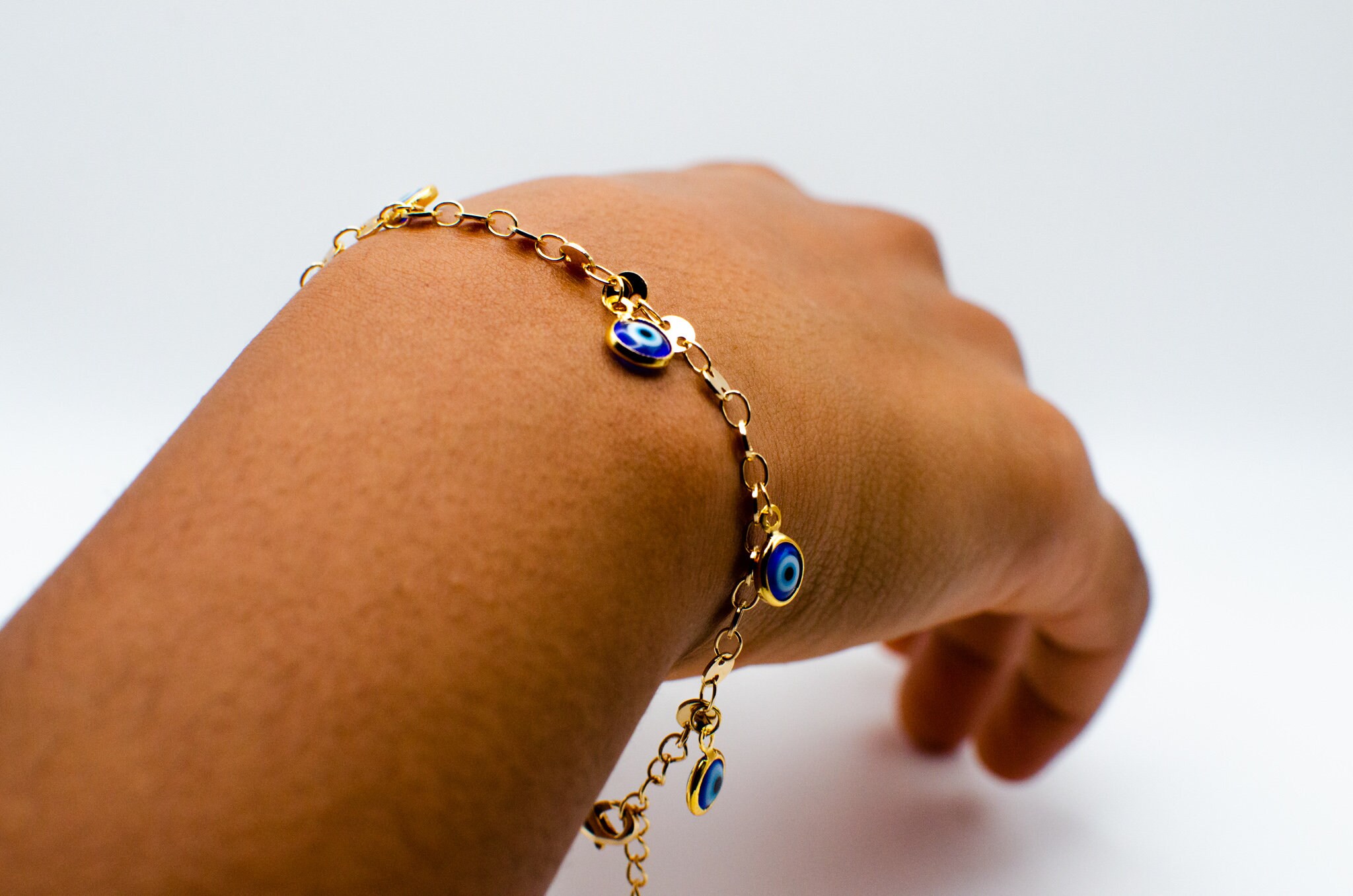 Evil Eye 'Mal de Ojo' Beaded Bracelet - One Lucky Wish