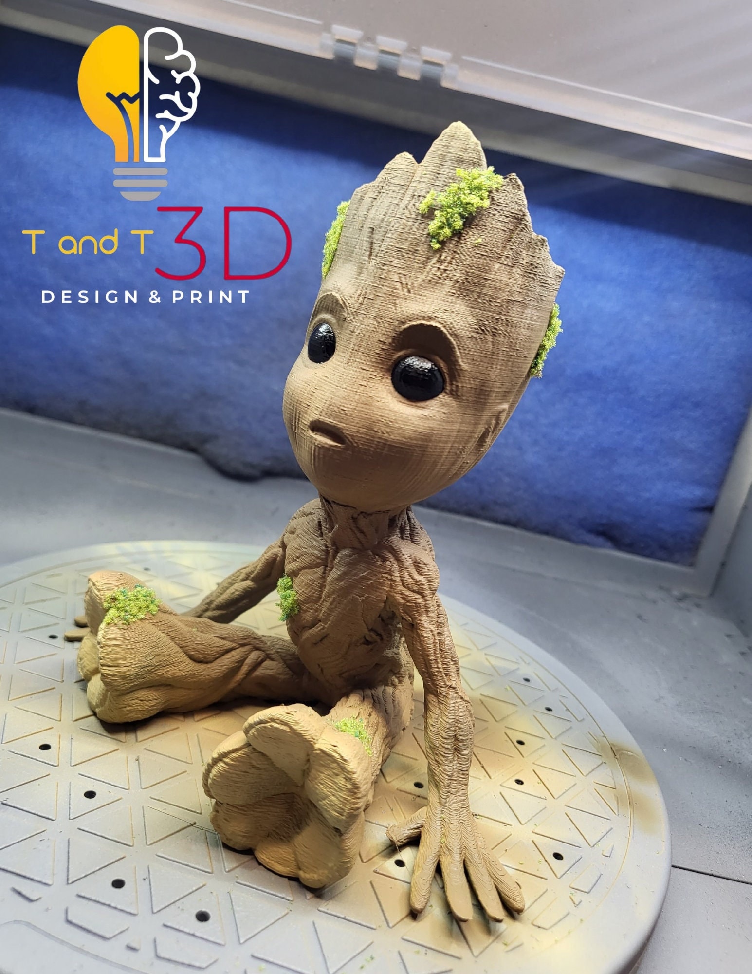 Figurine Groot Les Gardiens de la Galaxie Vol 2 Taille Réelle (26cm)  Merchandise