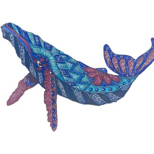 Humpback Whale 2 Watercolor and Ink Painting