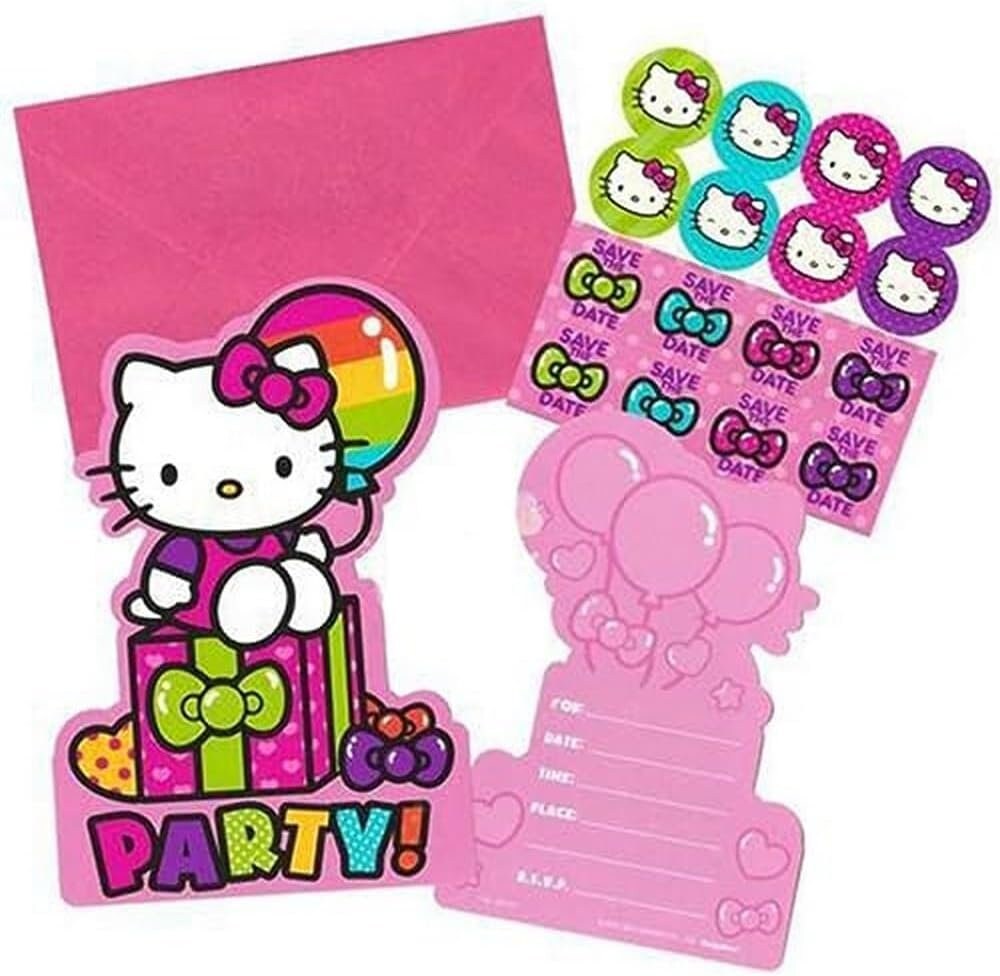 Hello Kitty Birthday Party Supplies-party Decor-party Decorations - Etsy