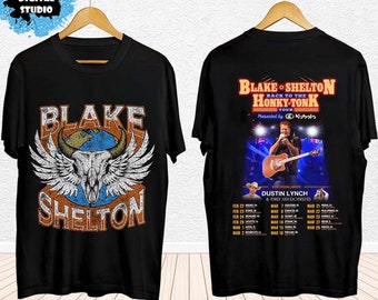 Blake Shelton 2024 Back to the Honky Tonk Tour Shirt, Blake Shelton Fan Shirt, Blake Shelton 2024 Concert Shirt, Blake Shelton Country Shirt