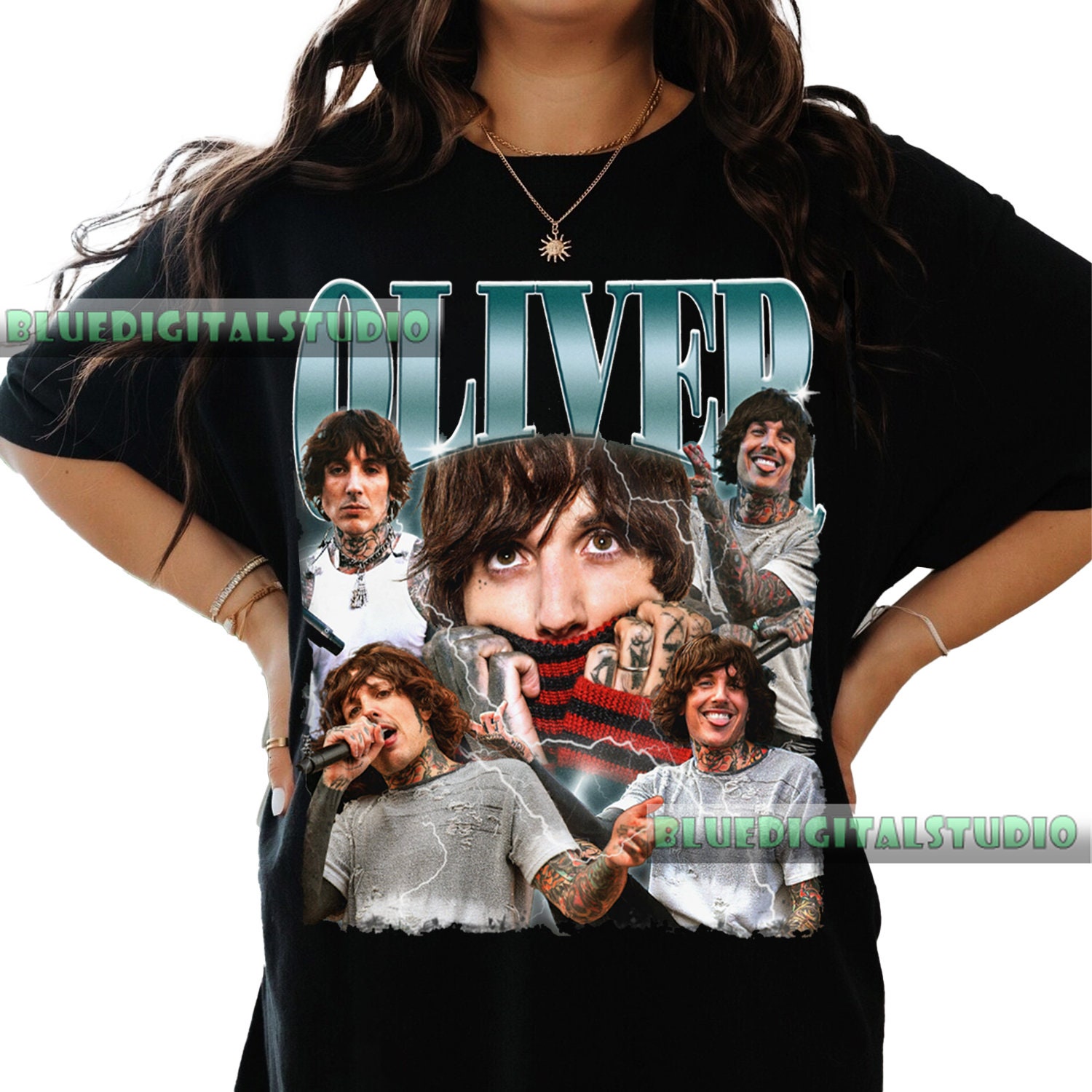 Oliver Sykes (Hoodie) Life Size Clippings