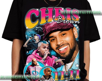 Vintage Chris Brown T-Shirt, Chris Brown Tee, Chris Brown Hip Hop Shirt, Chris Brown Homage 90s Graphic Tee, Hiphop Tee, Gift For Fan