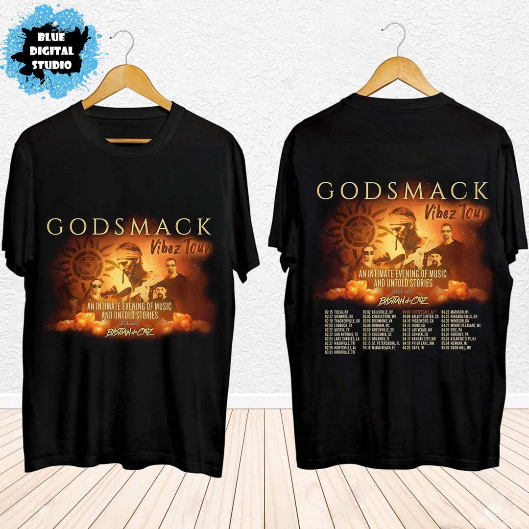 Godsmack Vibez 2024 North American Tour Shirt, Godsmack Band Fan Shirt