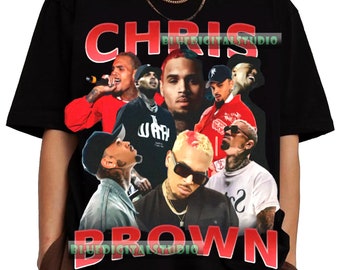 Vintage Chris Brown T-Shirt, Chris Brown Tee, Bootleg Hip Hop Shirt,Chris Brown Homage 90s Graphic Tee, Hiphop Tee, Gift For Fan