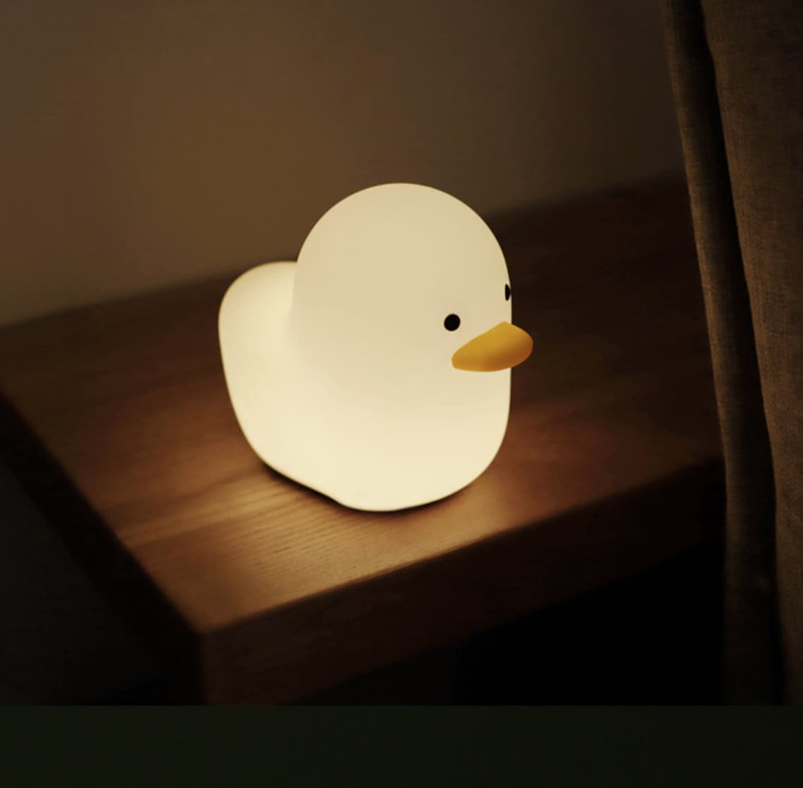 Cute Kawaii DUCK Lamp LED Night Light / Soft Silicone USB Etsy