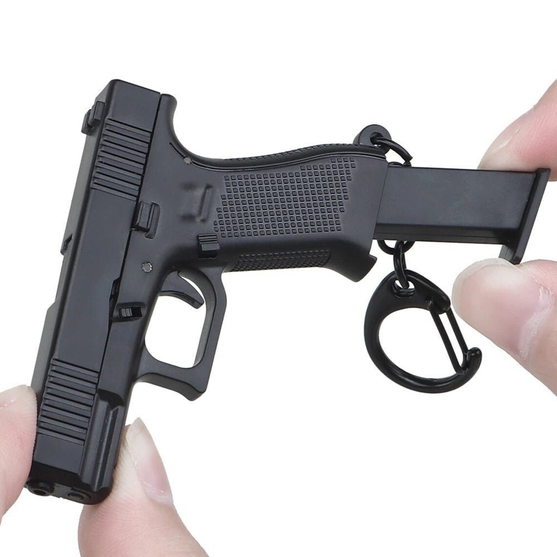 Pistol KEYCHAIN with Moving Slide & Detachable Clip/Magazine Etsy