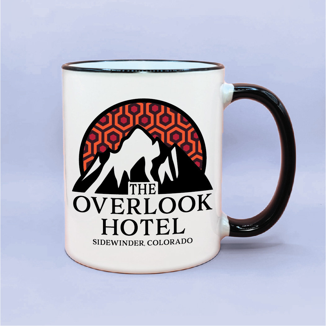 Discover Shining Inspired The Overlook Hotel Sidewinder Colorado Coffee Mug, Retro Vintage Shining Horror Movie