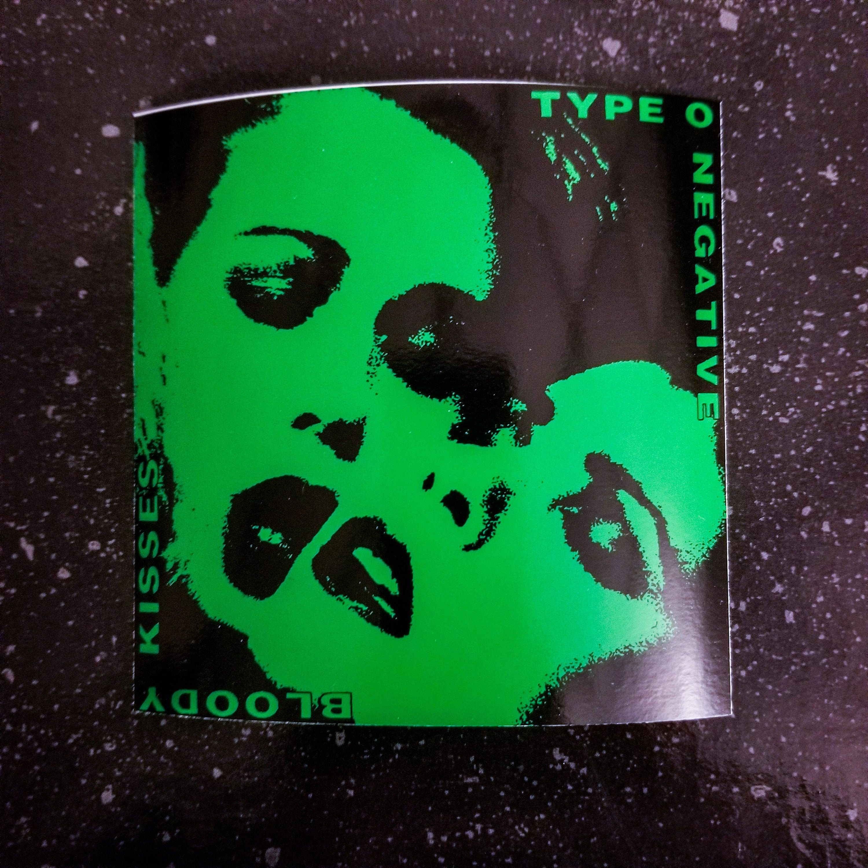 TYPE O NEGATIVE 4 x 4 / 2 x 2 Vinyl Decal Sticker  Etsy