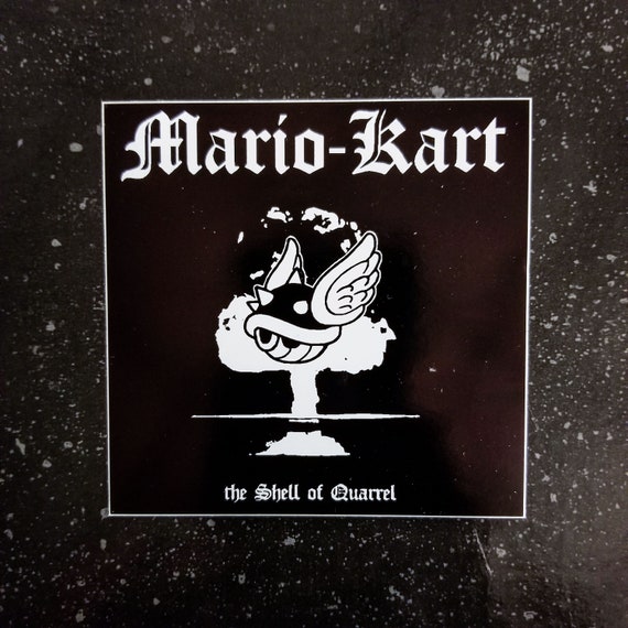 MARIO Cro-mags Vinyl Sticker Decal -