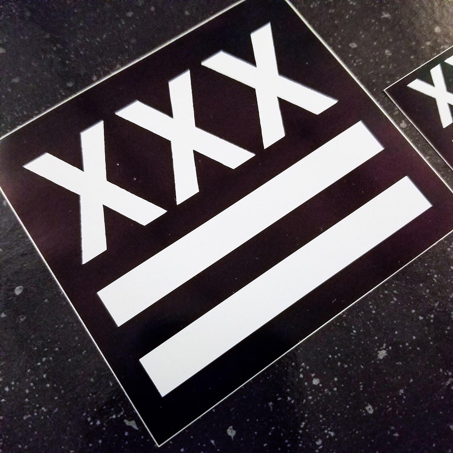 VINYL AUFKLEBER DC Straight Edge Flex Your Head Minor Threat Etsy