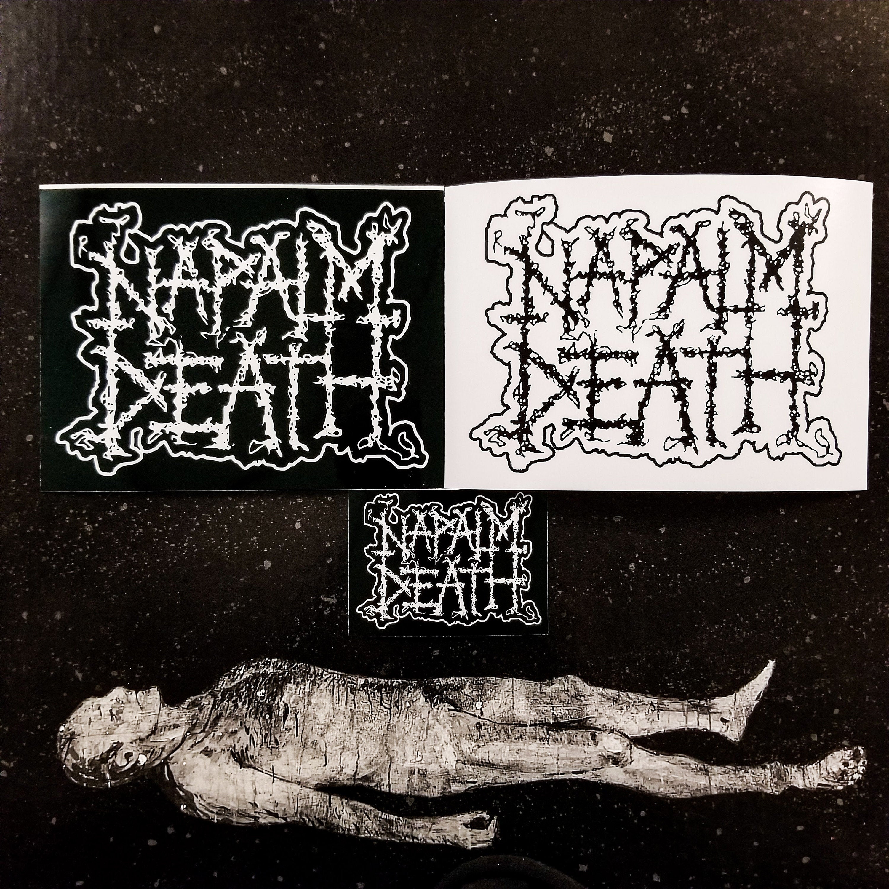 NAPALM DEATH 6 X 4 / 3 X 2 Waterproof Vinyl Decal - Etsy Sweden