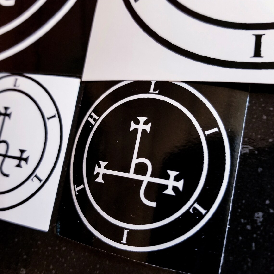 LILITH SIGIL 4 x 4 / 2 x 2 Vinyl Decal Sticker | Etsy