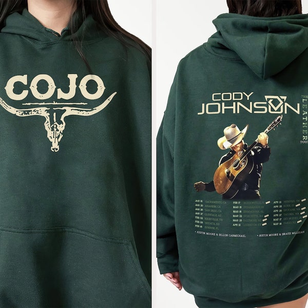 Cody Johnson Tour 2024 Shirt, Country Music Cojo Unisex Shirt, Cody Johnson Concert 2024, Cojo Country Music Shirt