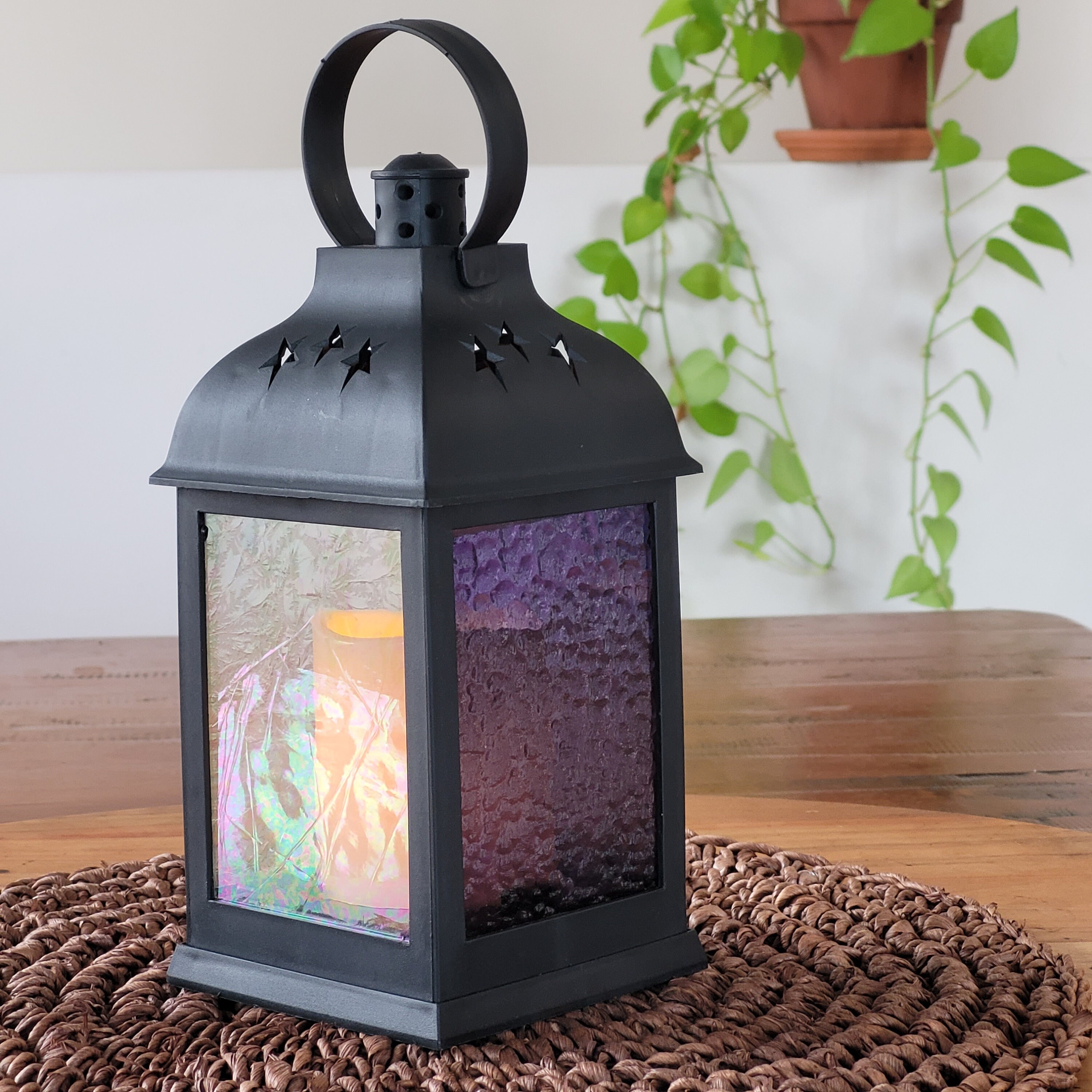 Stained glass lanterns outdoor outlet