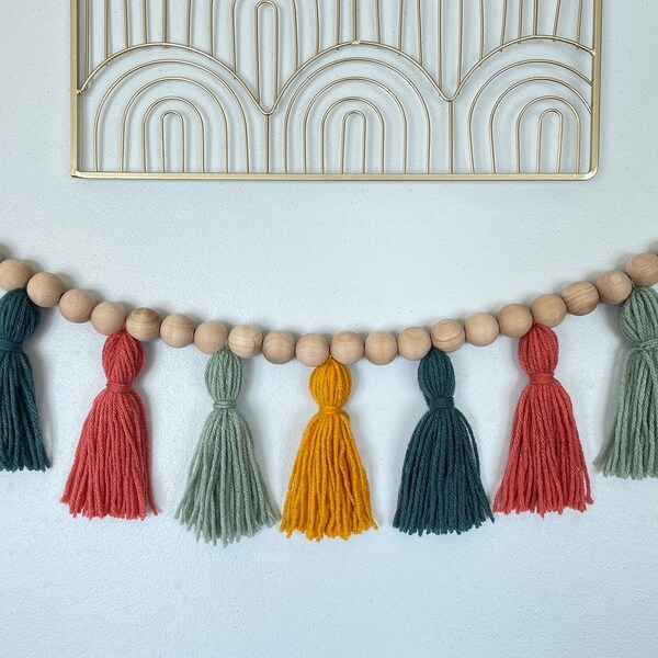 Yarn Garland Etsy