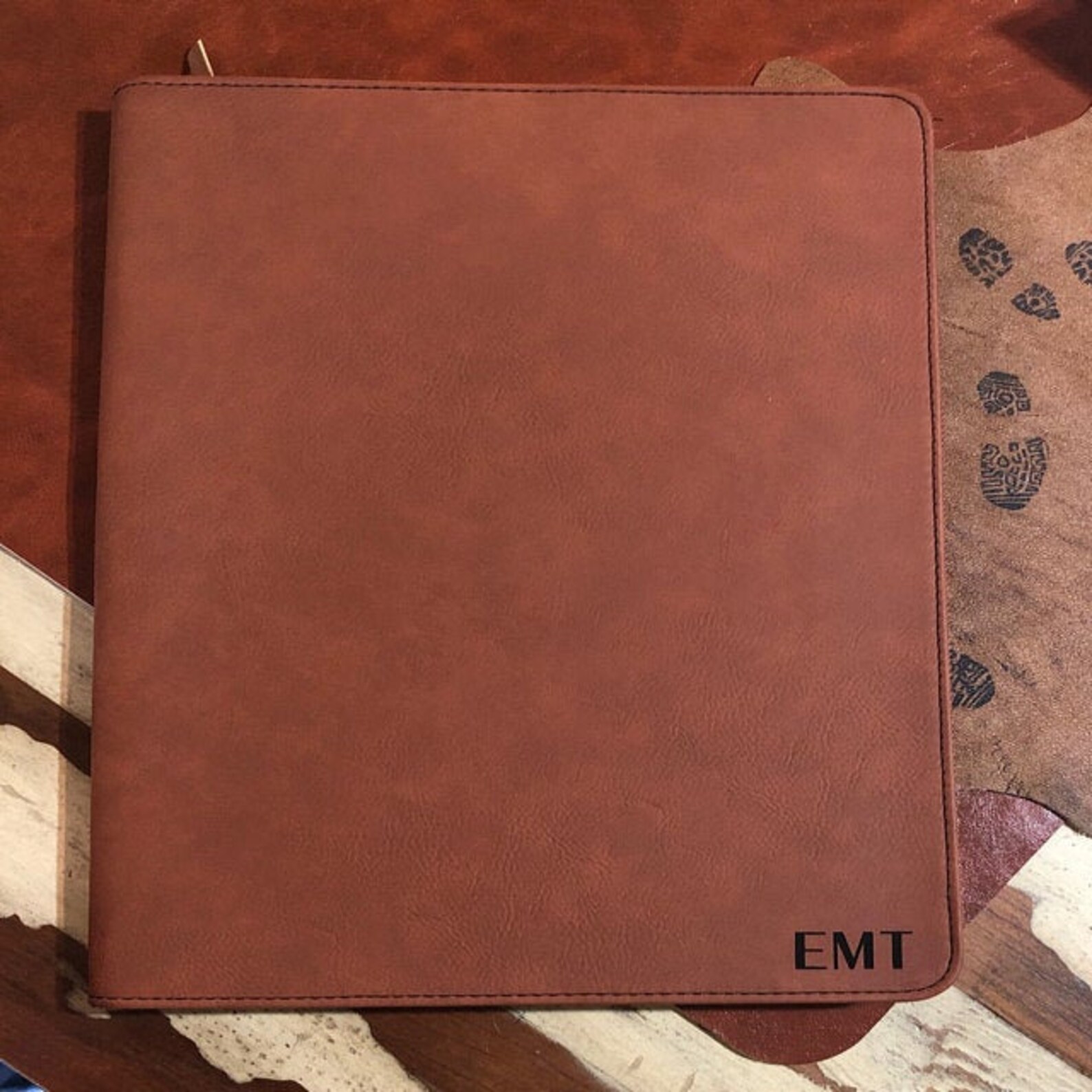 Personalized Large Zipper Portfolio Custom Large Zipper Etsy