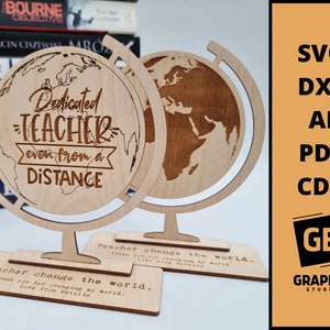 World globe earth planet svg dxf.