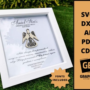 First Holy Communion frame souvenir gift svg dxf pdf.