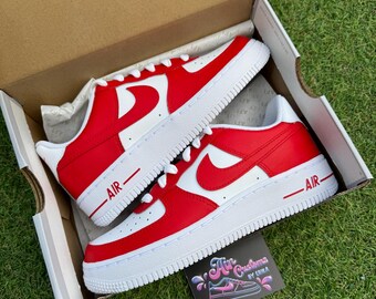 Nike 270 Nike Schuhe Damen Rot Wei Blazer Air Force