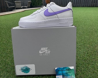 Lilac Customised Air Force