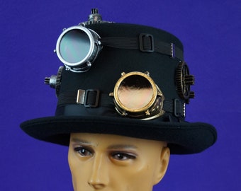 Steampunk Top Hat Burning Man Steampunk Hat