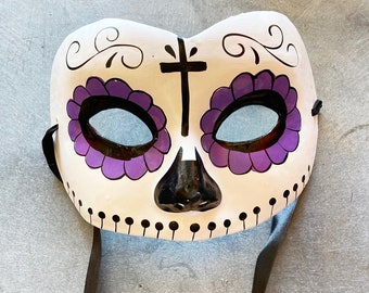 Mascarilla del Día de los Muertos Mascarilla del Día de los Muertos de Halloween