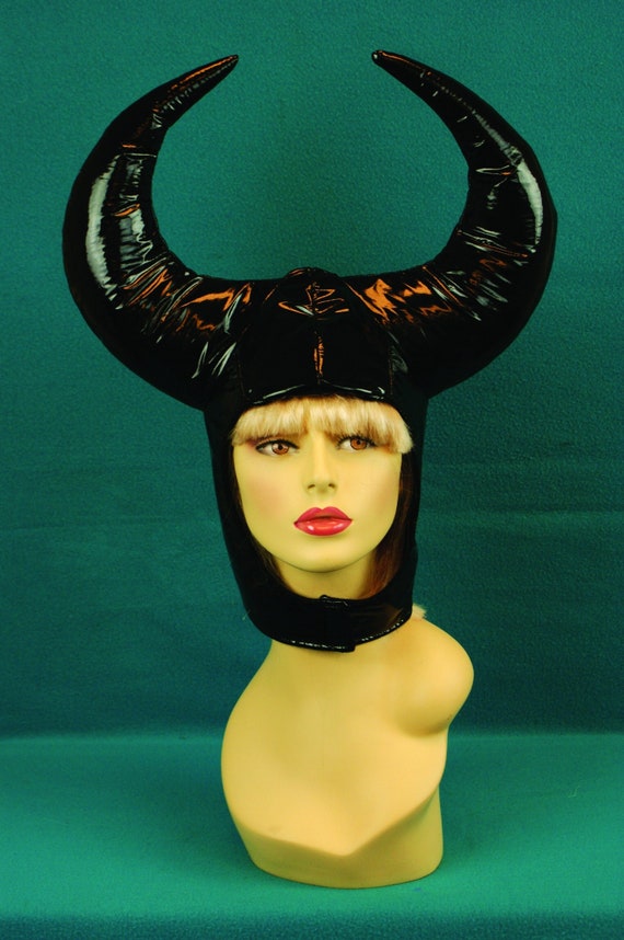 Evil Queen Hat Halloween Devil Costume 