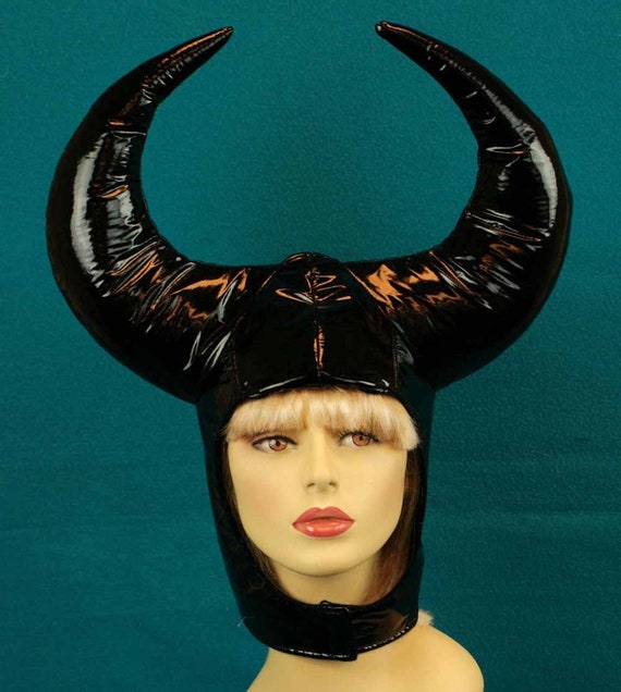 Evil Queen Hat Halloween Devil Costume 