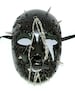 Horror Spike Mask Halloween Party Mask Spike Punk Mask with Chains