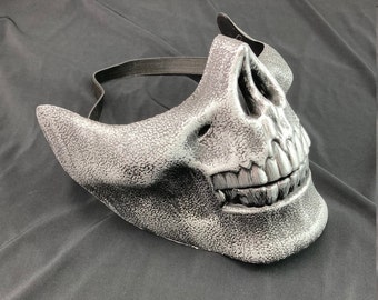 Zombie Mask Half Skull Face Mask