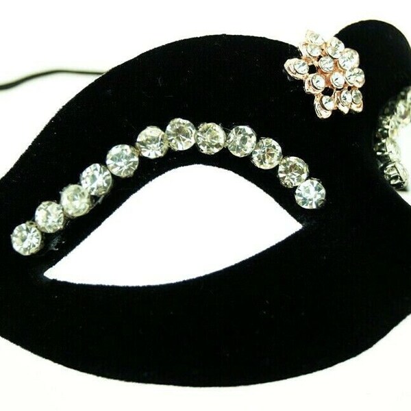 Black Eye Mask Costume Etsy