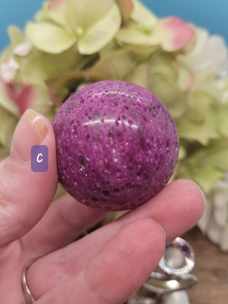 Ruby Rare Sphere Rare Ruby Etsy