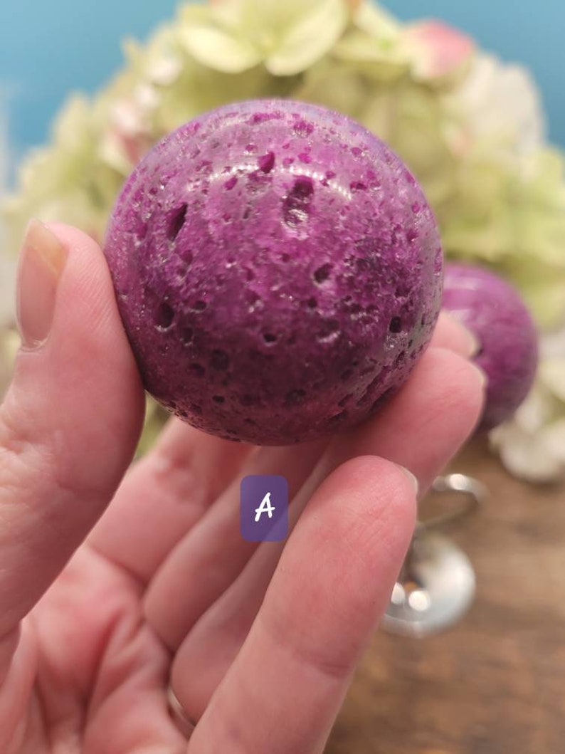 Ruby Rare Sphere Rare Ruby Etsy