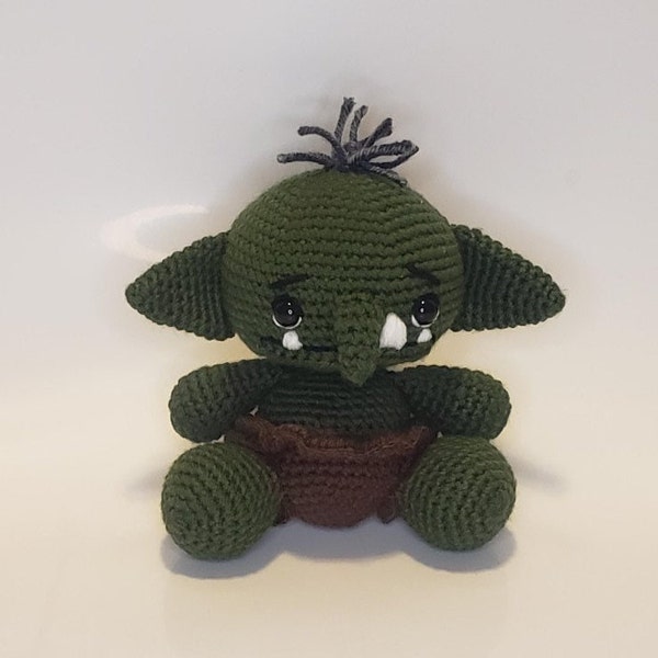 Gordie der Kobold: Amigurumi Häkelanleitung, nur digitaler Download