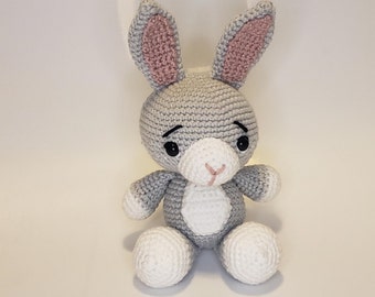 Benni the Bunny: Crochet Amigurumi Pattern, Digital Download Only