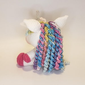 Yulli the Unicorn: Crochet Amigurumi Pattern, Digital Download Only image 3